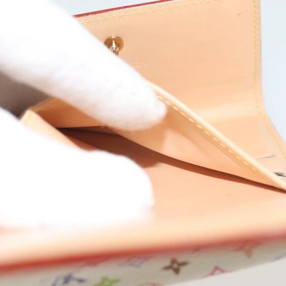 LOUIS VUITTON Multicolor Porte Monnaie Billets Cartes Credit M92983 Auth 130792 - Picture 12 of 16